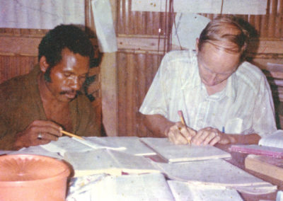 Essau and Peter translating