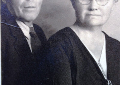 Sue's Grandma and Grandpa Palmer